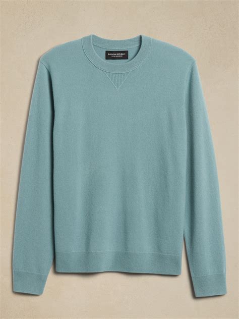 Sarno Cashmere Crew-Neck Sweater | Banana Republic