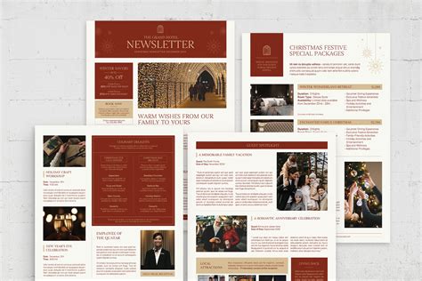 Christmas Newsletter Template - BrandPacks