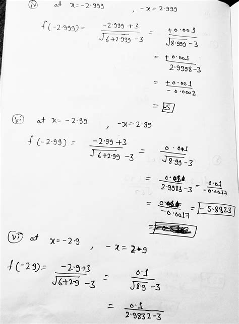 [Solved] (a) Complete the table below given f (a) = 6-x-3 Round your ...