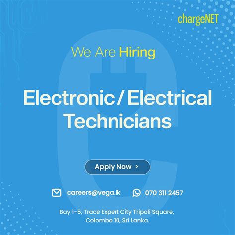 Electronic/ Electrical Technicians - Jobseeker.lk