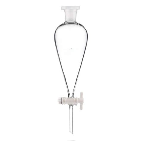 RAWAL'S Borosilicate Glass Heavy Wall Conical Separating Funnel with ...