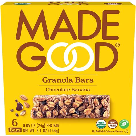 Order Made Good Granola Bars, Chocolate Banana | Fast Delivery