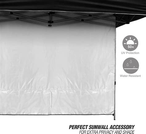 Buy REDCAMP Instant Canopy Sidewall for 10x10ft Pop Up Canopy, 1 Pack ...