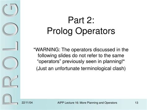 Image result for Prolog Operators