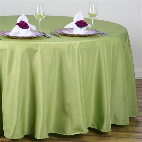 Efavormart 108" Wholesale Round Tablecloth Polyester Round Table Linens ...