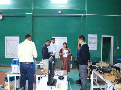 ECI officials conduct inspection at Mizoram's Lunglei