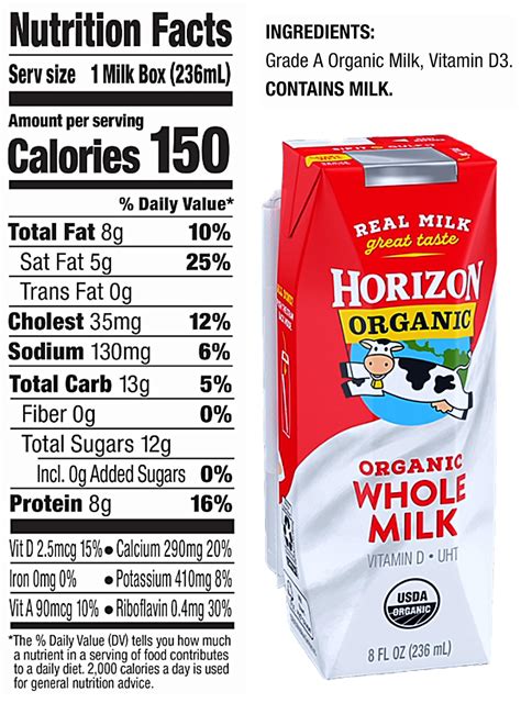 Snapklik.com : Horizon Organic Whole Milk Shelf Stable Milk