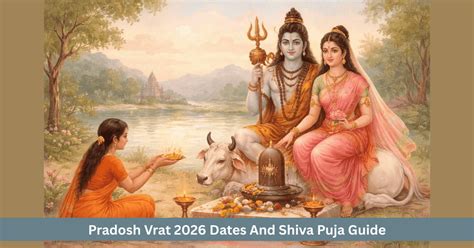 Pradosh Vrat 2026 Dates And Shiva Puja Guide - ZODIAQ
