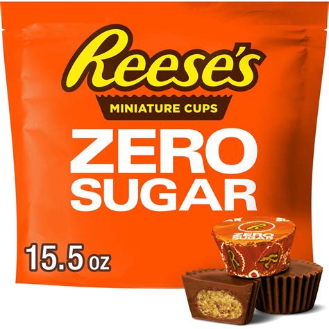 Brandclub - Reese's Zero Sugar Miniatures Chocolate Peanut Butter Cups ...
