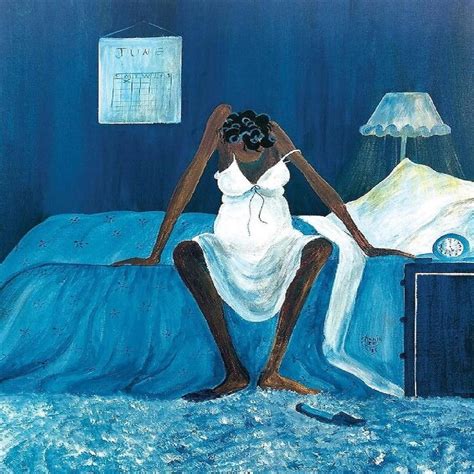 Annie Lee Blue Monday Print on Canvas Home Decor Art No Frame Gift HD ...