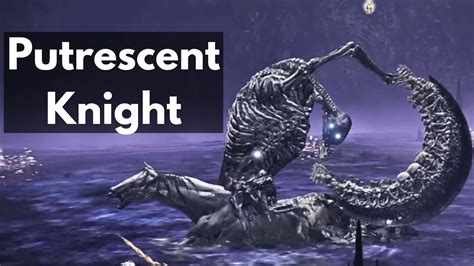 Elden Ring DLC Putrescent Knight & Imbibe Nectar - YouTube