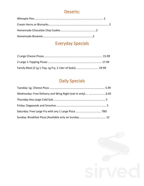 Sabattus House Of Pizza