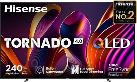 Hisense 254 cm (100 inches) Q7N Series 4K Ultra HD Smart QLED TV 100Q7N ...