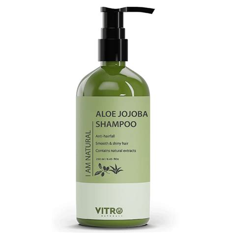 Aloe Jojoba Shampoo | Gentle Hair Cleanse by Vitro Naturals