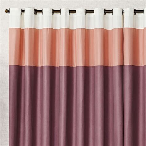 Cortina Sarah Vinho/Rosê 3,00m x 2,50m - Para Varão Simples | MadeiraMadeira