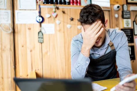 Worried Small Business Owner 的图像结果