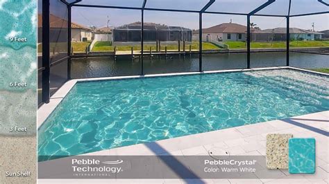 Warm White - PebbleCrystal Pool Finishes