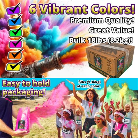 Awesome Color Run Supplies for Exciting Fun Runs – PARTY GOAT
