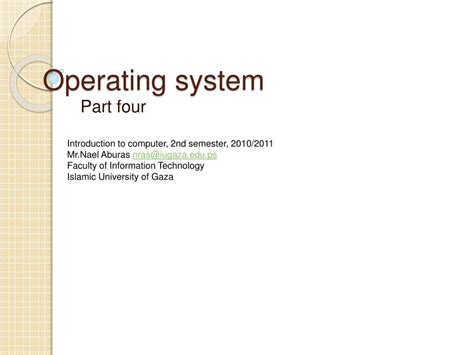 Image result for Operating System Introduction PPT