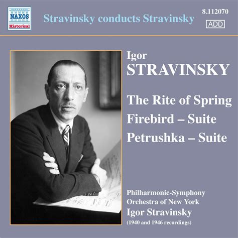 New York Philharmonic & Igor Stravinsky - Stravinsky: The Rite of ...