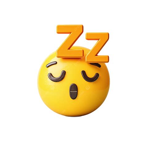 Sleeping Emoji With Zzz, Emoticon, Sleeping, Zzz PNG Transparent Image and Clipart for Free Download