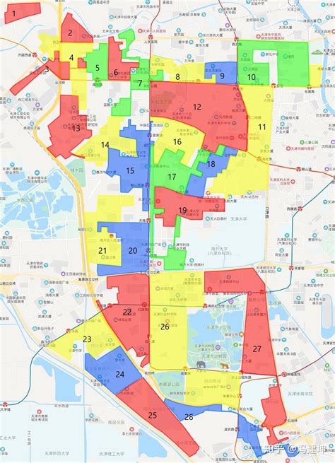 天津市详细学区分布+图第四弹（南开区）更新版 - 知乎