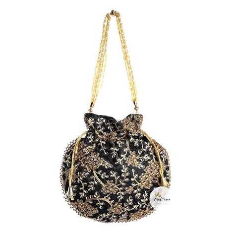FeelOrna handicrafts and jewellery Wristlets Ethnic Potli For Women's ...