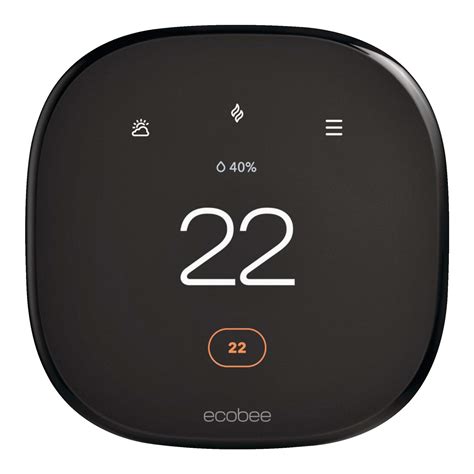 Ecobee Smart Thermostat Enhanced, Black | Canadian Tire