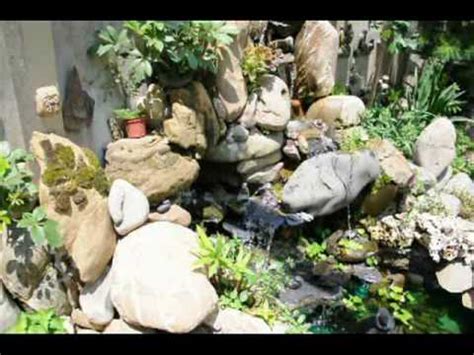 DIY流水造景Water landscaping第一批次 - YouTube