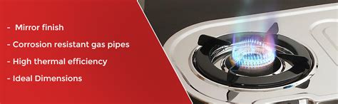 RICH FLAME Gas Stove 2 Burners | ISI Certified | Stove 2 Burners, Gas ...