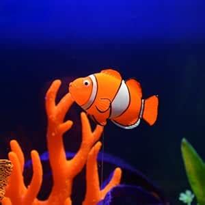 VAYINATO® 2 Pcs Artificial Silicon Floating Simulating Fake Fish for ...