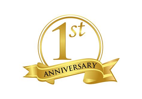 1st Anniversary Logo