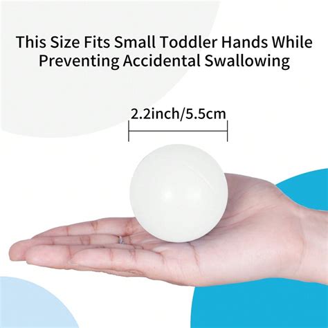 Star Set Ball Pit Balls, 2.15-Inch Crush Proof Plastic Toy Balls For ...