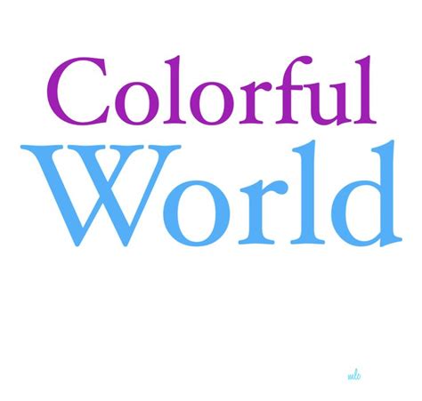 Colorful World How Logo 的图像结果