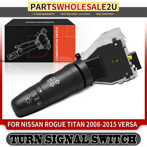 New Turn Signal Dimmer Switch for Nissan Rogue 2008-2009 2013 TITAN ...