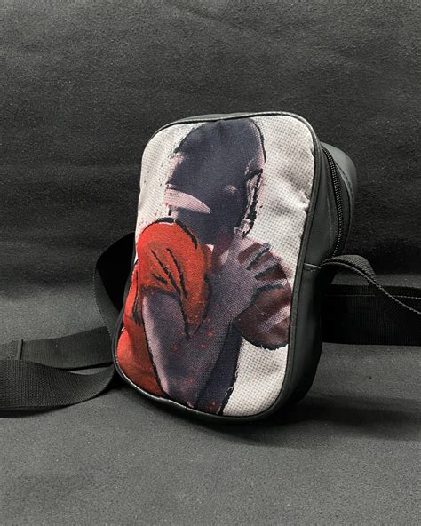 Rugby Faux Leather Side Sling Bag