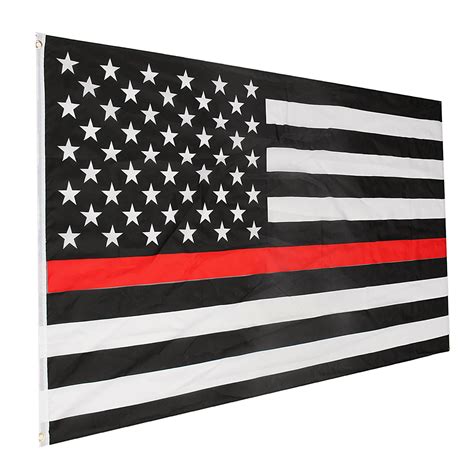 Black American Flag With Red Stripe : 48 Star Flags with Gold Stars or ...