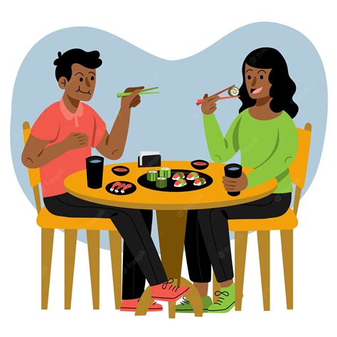 people eating - Clip Art Library