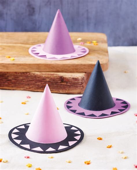 Halloween Witch Hat Decorations PaperCrafter project