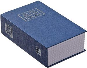 voltama BOOK SAFE KEY LOCKsecret hidden dictionary book safe locker box ...