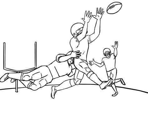 Free Printable Football Coloring Pages for Kids - Best Coloring Pages ...