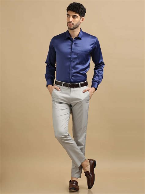 Buy Men Satin Shirts online India - Satin Shirts