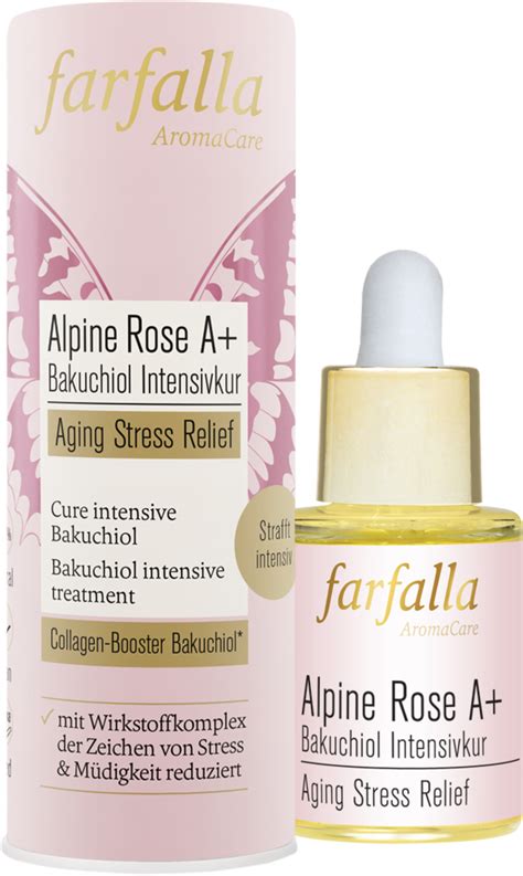 farfalla Cure Intensive Bakuchiol "Alpine Rose A+", 15 ml - Boutique en ligne Ecco Verde