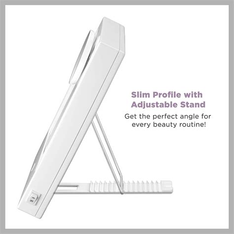 Conair Reflections Led Lighted Vanity Makeup Mirror With 5X Spot ...