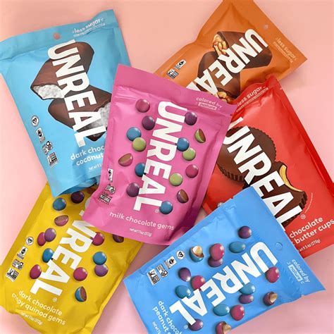 REVIEW: UNREAL SNACKS Better Chocolate Bars, Nut Butter Cups & Candies ...