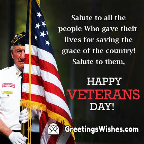 Veteran’s Day Wishes Messages (11 November) - Greetings Wishes