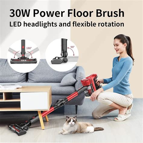 VICSQO Cordless Stick Vacuum Cleaner, 30KPa/350W Brushless India | Ubuy
