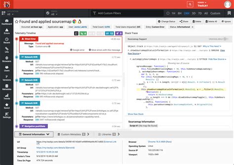 JavaScript Track 的图像结果