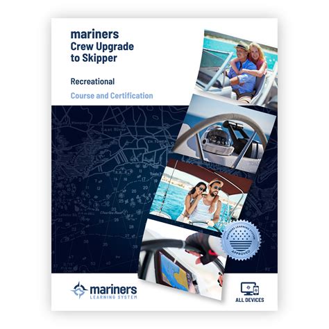Crew Upgrade to Mariners Skipper - Course and Certification