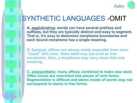 Morphology.2 in English and other word structures | PPT
